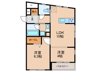 グランデュオ下北沢７の物件間取画像